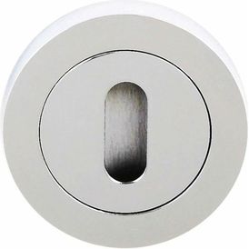 Millhouse Brass Key Escutcheon on Round Rose (Pair) alternative