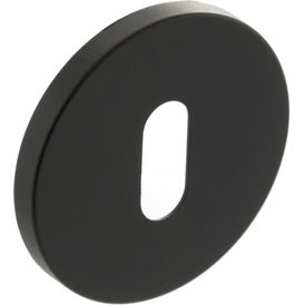 Millhouse Brass Key Escutcheon on Slimline Round Rose (Pair) alternative