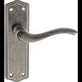 Old English Warwick Latch Lever Door Handle on Backplate (Pair) alternative