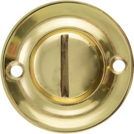 Old English Solid Brass Oval WC Turn &amp; Release alternative