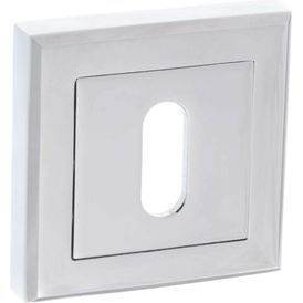 STATUS Key Escutcheon on Square Rose (Pair) alternative