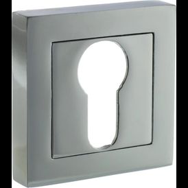 STATUS Euro Escutcheon on S4 Square Rose (Pair) alternative