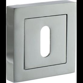 STATUS Key Escutcheon on S4 Square Rose (Pair) alternative