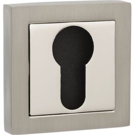 Senza Pari Euro Escutcheon on Square Rose (Pair) alternative