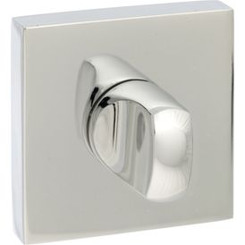 Senza Pari WC Turn &amp; Release on Flush Square Rose