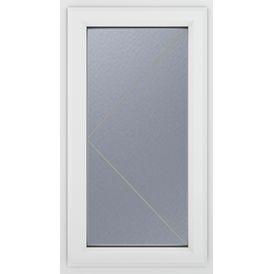 Crystal Left Hand Side Hung uPVC Casement Double Glazed Window - White alternative