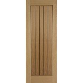Mendes Unfinished Oak Mexicano FD30 Fire Door