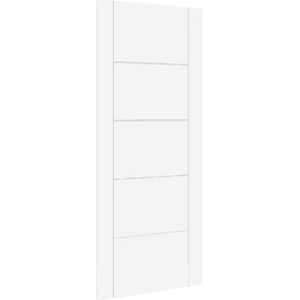 Mendes White ISEO Primed FD30 Fire Door alternative