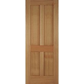 Mendes Unfinished Oak Bristol 4 Panel FD30 Fire Door