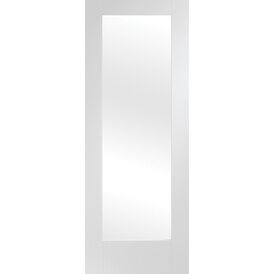 XL Joinery Pattern 10 Obscure Glazed White Primed Internal Door