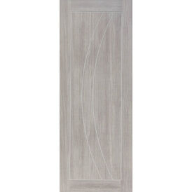 XL Joinery Salerno White Grey Laminated Internal Door