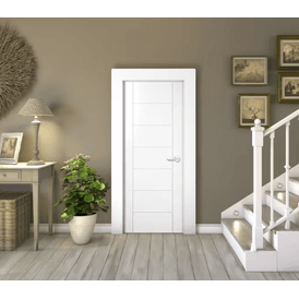 Mendes White Basic Primed Corsica FD30 Internal Fire Door alternative