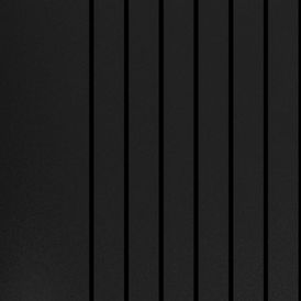 JB Kind Aria Black Pre-Finished Grooved Laminate Internal Door alternative