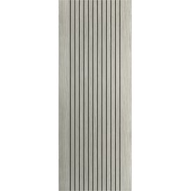 JB Kind Aria Grey Pre-Finished Grooved Laminate Internal Door
