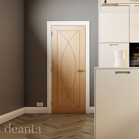 Deanta Amalfi Pre-Finished Oak Internal Door alternative