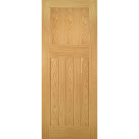 Deanta Cambridge Unfinished Oak Internal Door