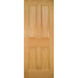 Deanta Kingston Unfinished Oak Internal Door