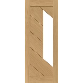 Deanta Torino Pre-Finished Oak Glazed Internal Door