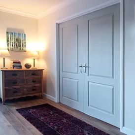 JB Kind Caprice White Primed FD30 Fire Door alternative