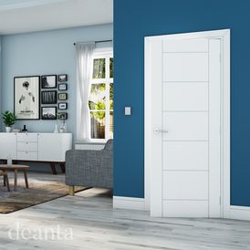 Deanta Seville White Primed Internal Door alternative