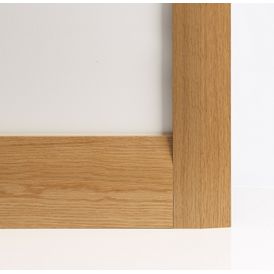 Deanta Pre-Finished Oak Half Splayed Skirting - 3.6m (Pack of 4) alternative