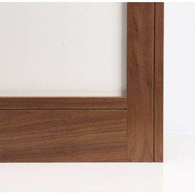Deanta Pre-Finished Walnut Shaker Architrave alternative