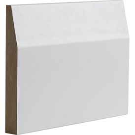 Deanta White Primed Half Splayed Skirting Boards - 3.6m (Pack of 4) alternative