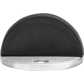 Deanta Oval Door Stop Satin Stainless Steel - 46mmØ x 26mm alternative