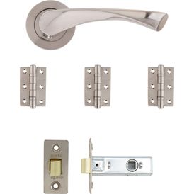 Deanta Fortuna Satin Finish Latch Kit