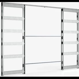 Deanta Double Pocket Door Kit (White Frame) alternative