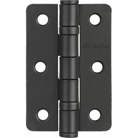 Deanta Black Steel Fire Rated Hinge (Pack of 2) alternative