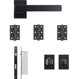 Deanta Argo Urban Bathroom Door Handle Kit