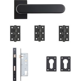 Deanta Juno Urban Sashlock Kit - 76x50x2mm Hinges