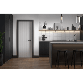 LPD Melbourne White Primed Internal Door alternative