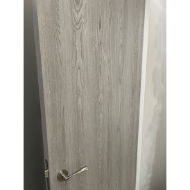 Apex Internal FD30 Grey Oak Finish Fire Door alternative