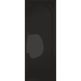 LPD Melrose Black 1 Panel Internal Door
