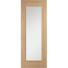 LPD Carini Oak Un Finished 1 Light Clear Glazed