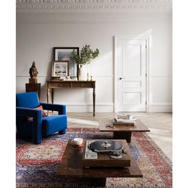 LPD Toledo White Primed 3 Panel FD30 alternative