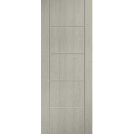 LPD Ladder Pre-finished Light Grey Laminate Door