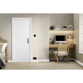 LPD Sydney Pre-finished White Laminate FD30 Fire Door alternative