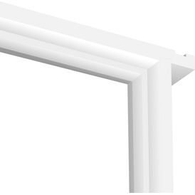 JB Kind Trenched White Primed Door Lining Set