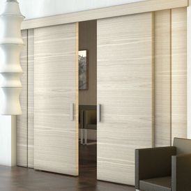 Trakkit Quiesce Straight Sliding Door Runner Kit (for one door)