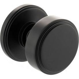 Millhouse Brass Boulton Solid Brass Stepped Mortice Door Knob on Concealed Fix Rose