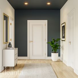 Deanta Blenheim White Primed Internal Door alternative