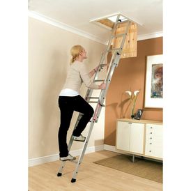 Werner Easiway 3 Section Loft Ladder alternative