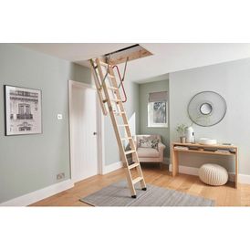 Werner Eco S-Line Timber Loft Ladder alternative