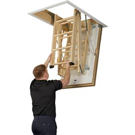 TB Davies LuxFold Timber Loft Ladder alternative