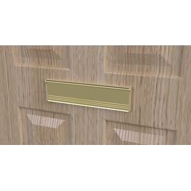 Stormguard Brush Letterplate With Flap alternative