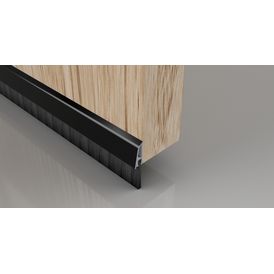 Stormguard 838mm Concealed Fix Door Brush Draught Strip alternative