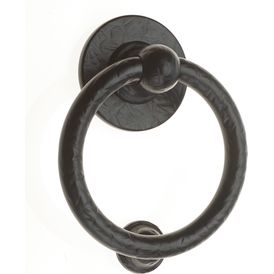 Fab &amp; Fix Heritage Bull Ring Front Door Knocker With Fixings